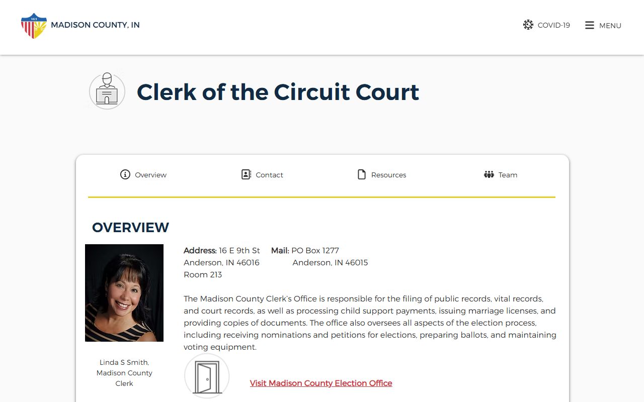 Madison County Clerk of the Circuit Court office